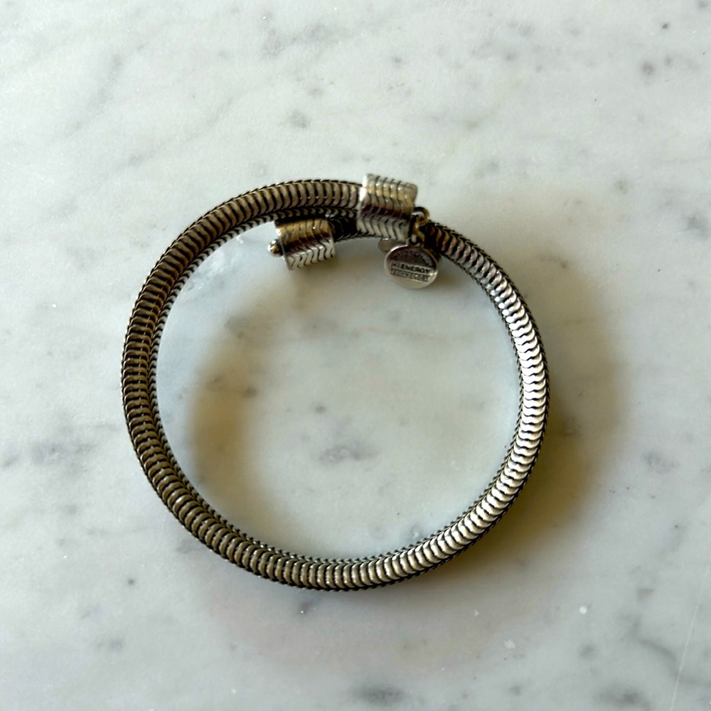 Alex and Ani vintage sixty-six wrap bracelet